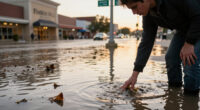 White River Flooding Threatens Fashion Mall, Keystone Avenue
