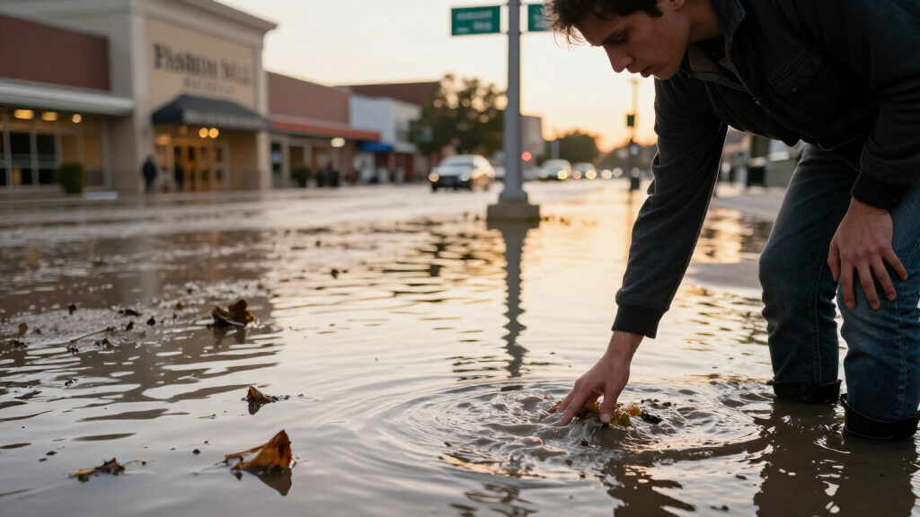 White River Flooding Threatens Fashion Mall, Keystone Avenue