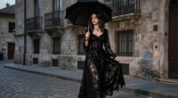 11 Best Gothic Black Lace Dresses in 2026