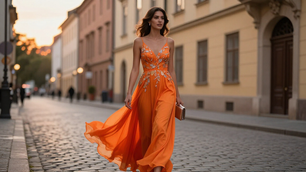 12 Best Orange Evening Gowns in 2026