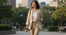 12 Eco-Friendly Business Casual Outfits For Women To Watch In 2026