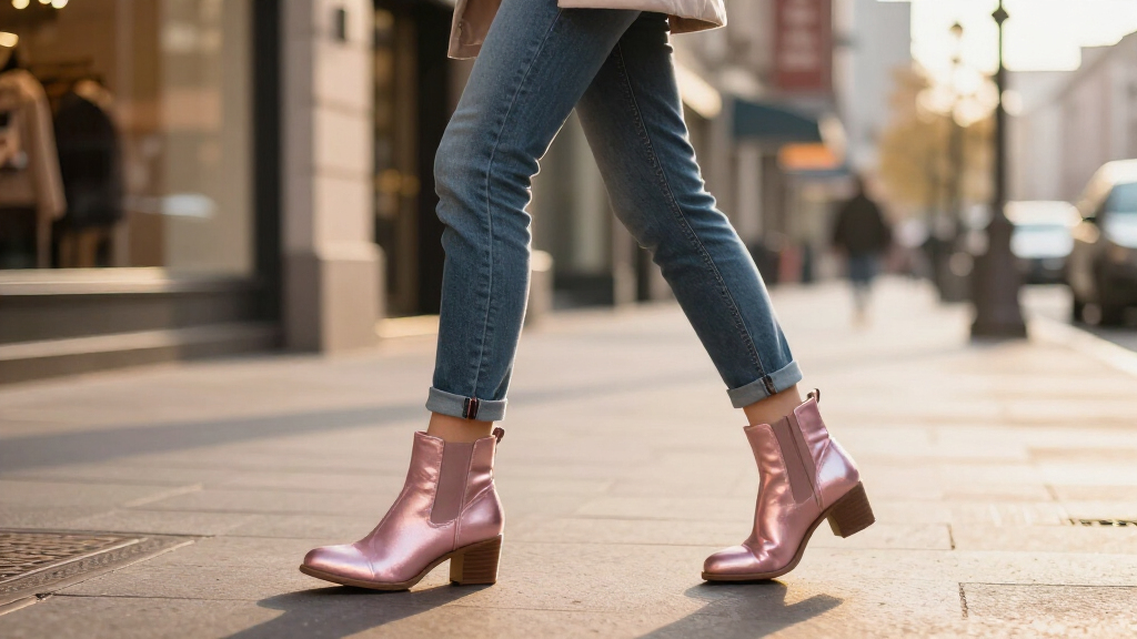 7 Best Metallic Pink Ankle Boots in 2026