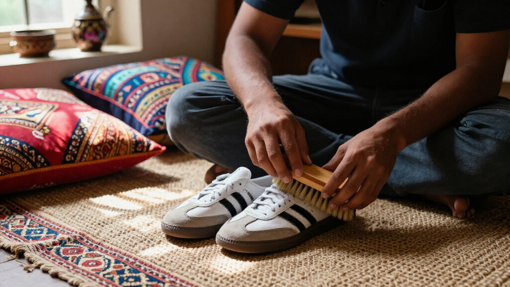 Adidas’ Most Beautiful Samba Slipper Is Straight From India