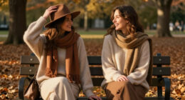 Anne Hathaway And Dakota Johnson Offer Two Takes On This Cozy Fall Silhouette