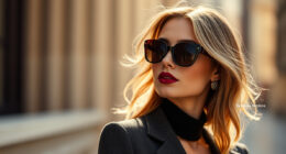Carolina Herrera CH-0066 Sunglasses: Teal Meets Brown for Early Fall