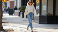 Hailey Bieber Keeps Thong-Sandal Supremacy Alive For Fall