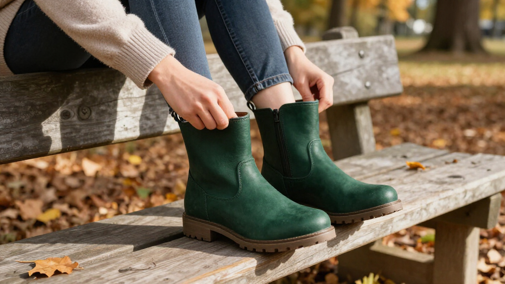 Just Saying, This Is The Only Fall Boot Color More Elegant Than Black, Burgundy, And Tan