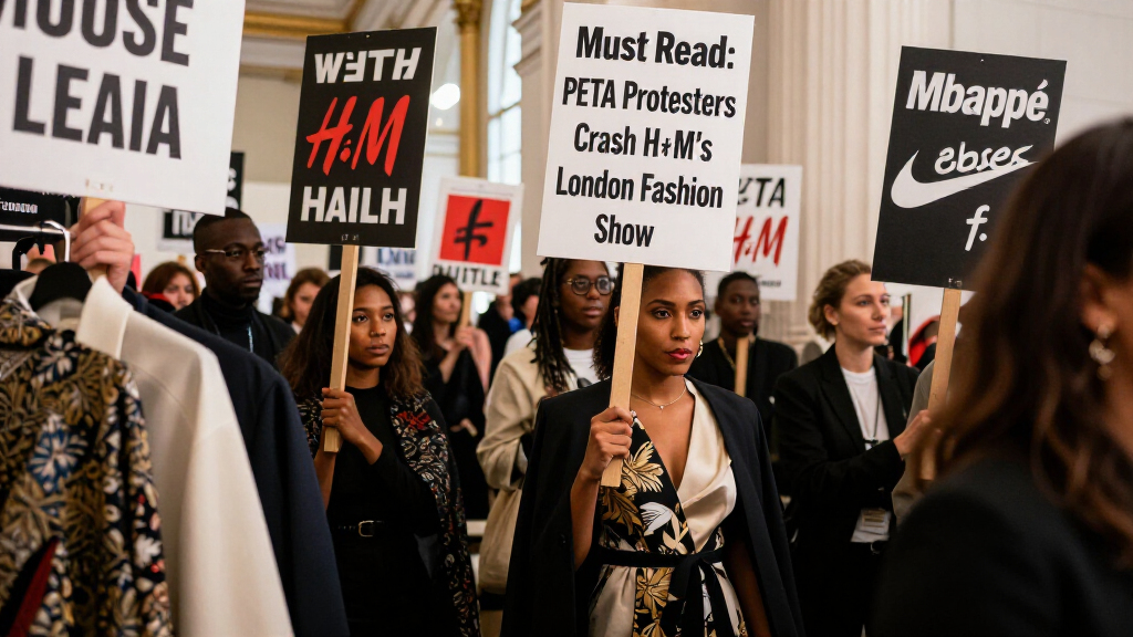 Must Read: PETA Protesters Crash H&M's London Fashion Show, Mbappé Leaves Nike For On As It Expands Into Soccer