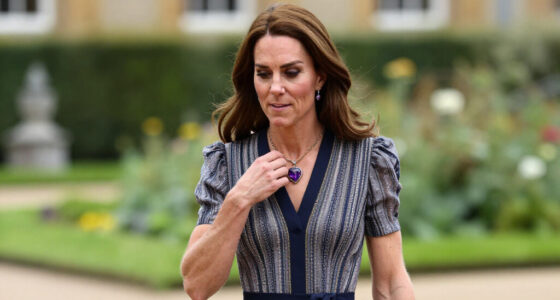 Princess Kate’s Chunky Amethyst Heart Necklace Is 103 Years Old