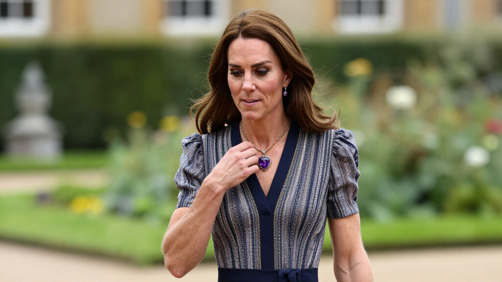 Princess Kate’s Chunky Amethyst Heart Necklace Is 103 Years Old