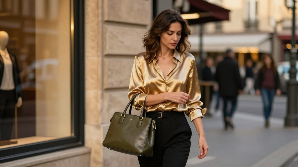Saint Laurent Goes For The Gold