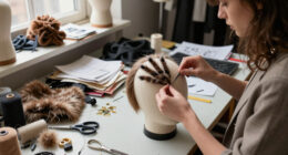 SHOWPONY Brings Hairy Claws And Deadstock Wigs To The SS27 Runway