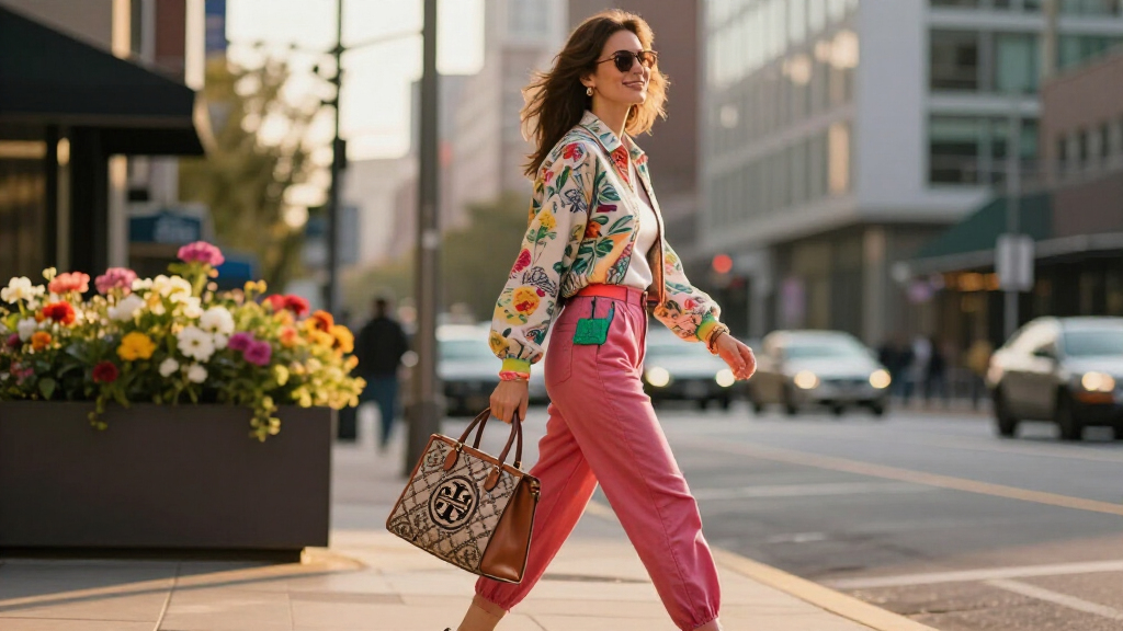 Tory Burch Spring 2027 Offers A Joyful, Colorful Escape From Our Modern Dystopia