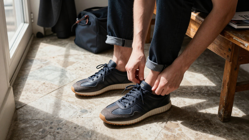 Adidas Made A Dressy Ripple-Soled Sneaker On Its Own