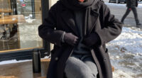 All-Black Winterwear Doesn't Have To Be Boring
