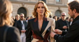 Céline Dion Embraces The Spring 2027 Season With A Straight-Off-the-Runway Deconstructed Givenchy Suit