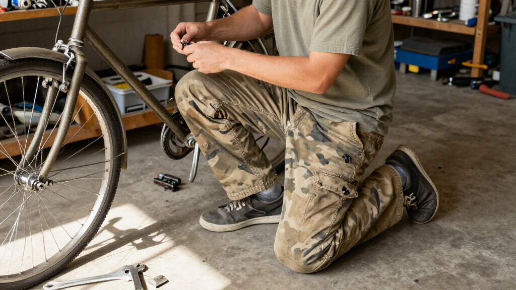 Carhartt Men's Rigby Relaxed Straight Pants In Khaki Vintage Camo For $36 With Free Shipping