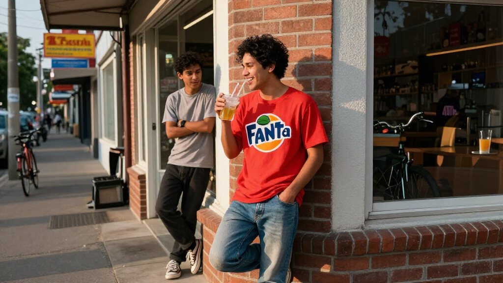 Could The Fanta Men's Graphic Tee Be Your Next Casual Favorite? $3.35