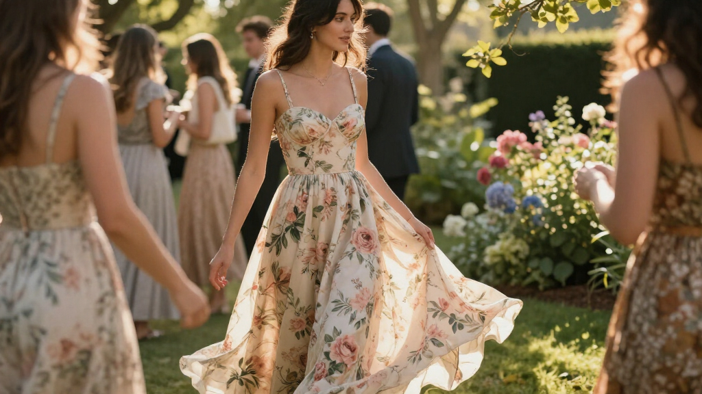 Looking For A Sweetheart Neck Maxi Dress? Meet This GRACE KARIN Floral Style