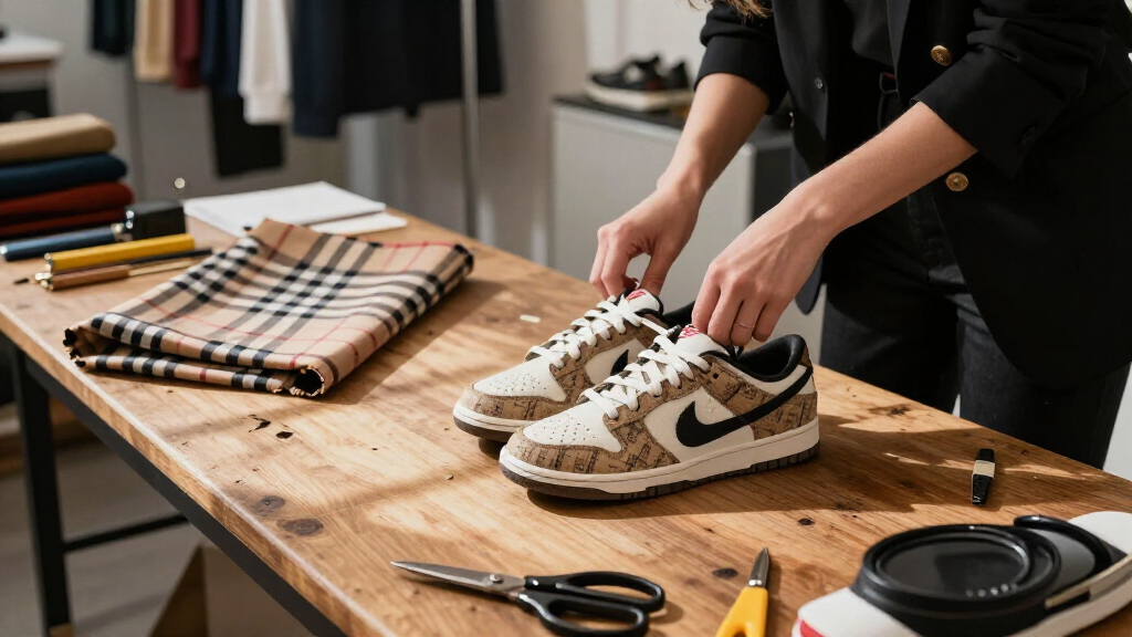 Nike Made Its Own "Burberry" Dunks