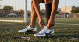 Nike's Famously Chromed-Out Cleats Are Sleek Sneakers Now