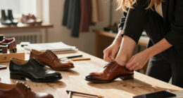 One Designer, Two Collabs, Three Perfect Leather Shoes