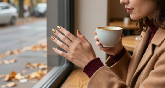 Taylor Swift Just Made ‘Gold Fairy Dust’ Nails Fall’s Dreamiest Manicure