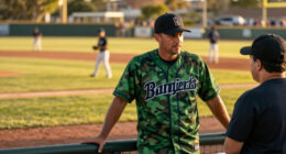 The Mandalorian Men's Baseball Jersey (Camo, Limited Sizes) $3.45